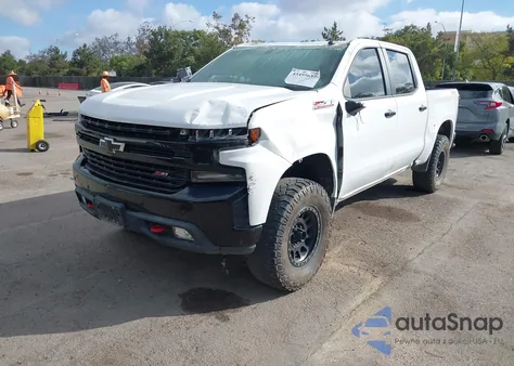2022 Chevrolet Silverado 1500 Ltd 4Wd Short Bed Lt Trail Boss from USA, damaged, VIN 3GCPYFED9NG125894